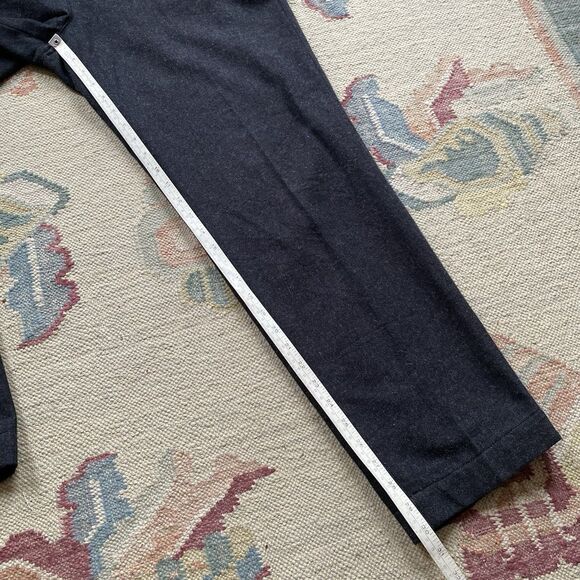 Knickerbocker New York City Wool Cotton Pants Trousers 34 34x30 Made in USA Gray - Picture 7 of 7